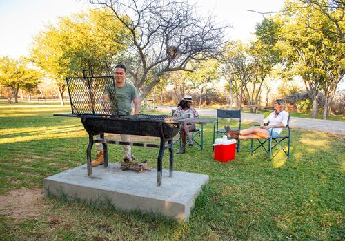 Etosha Safari Campsite Barbecue facilities